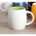 Tazas de la taza de cerámica coloridas respetuosas del medio ambiente con el logotipo del cliente